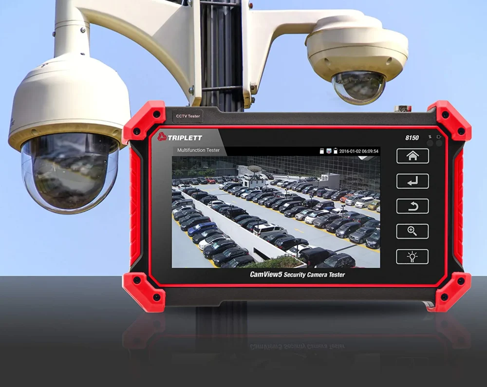 CamView IP Pro 5" Full Touch Screen 8MP High Resolution Security Camera Tester with WiFi Hotspot: Tests TVI, CVI, AHD Cameras - (8150)+ A GIFT - Image 6