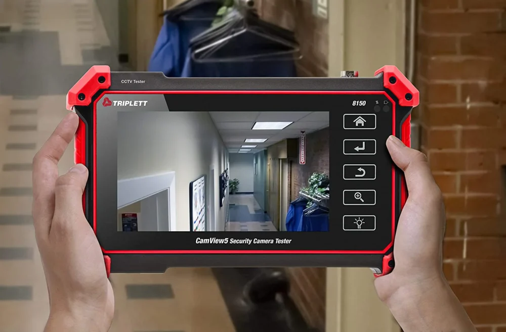 CamView IP Pro 5" Full Touch Screen 8MP High Resolution Security Camera Tester with WiFi Hotspot: Tests TVI, CVI, AHD Cameras - (8150)+ A GIFT - Image 3